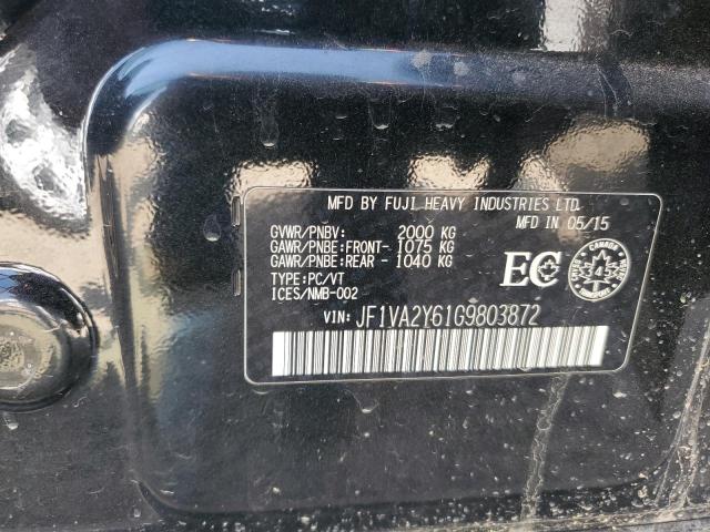 2016 SUBARU WRX STI LI JF1VA2Y61G9803872