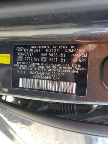 2018 GENESIS G80 BASE KMHGN4JE2JU253277