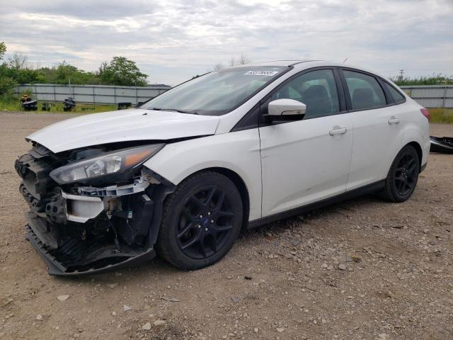 FORD FOCUS SE 2016 white  gas 1FADP3F29GL358431 photo #1