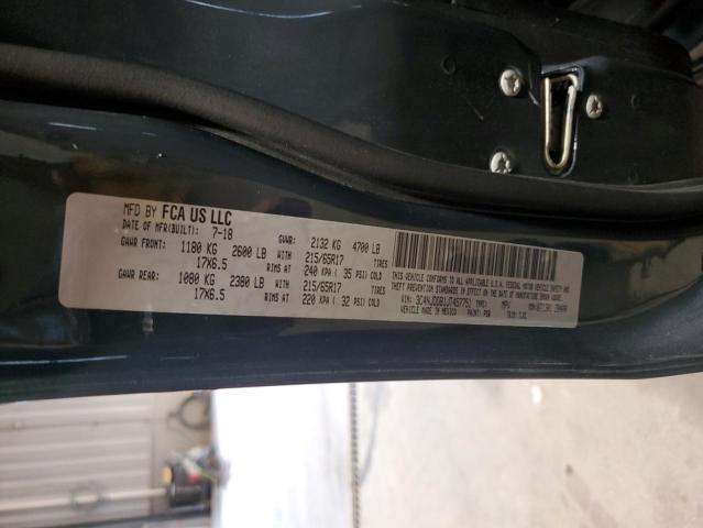 2018 JEEP COMPASS TR 3C4NJDDB1JT457751