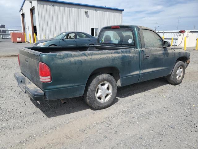 DODGE DAKOTA 2000 green  gas 1B7FL26X1YS753294 photo #4