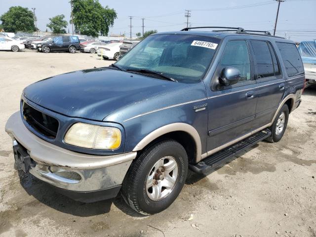 FORD EXPEDITION 1998 blue  gas 1FMRU17L8WLA61813 photo #1