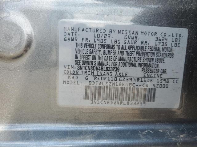 2024 NISSAN VERSA S 3N1CN8DV4RL833239