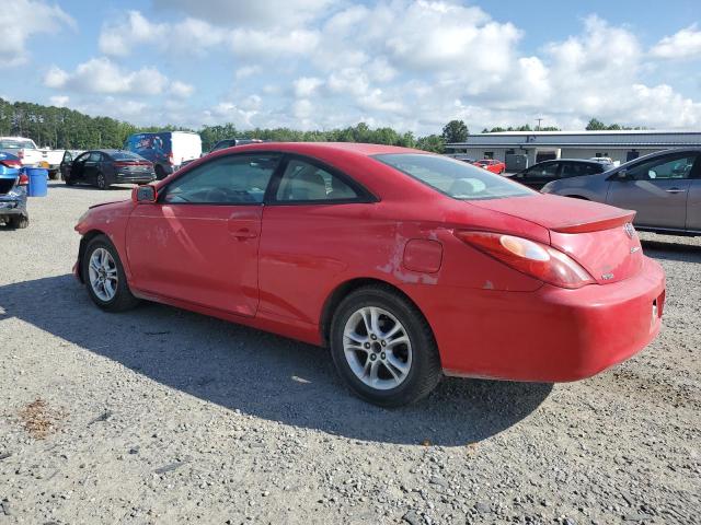 TOYOTA CAMRY SOLA 2005 red  gas 4T1CE38PX5U500681 photo #3