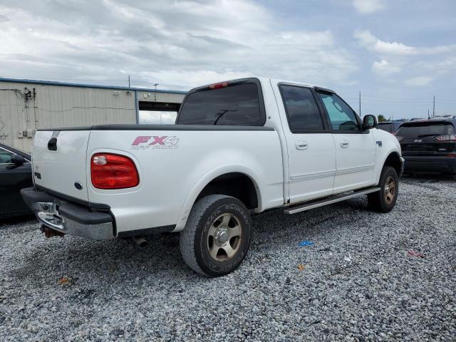 FORD F150 SUPER 2003 white crew pic gas 1FTRW08L83KA30568 photo #4