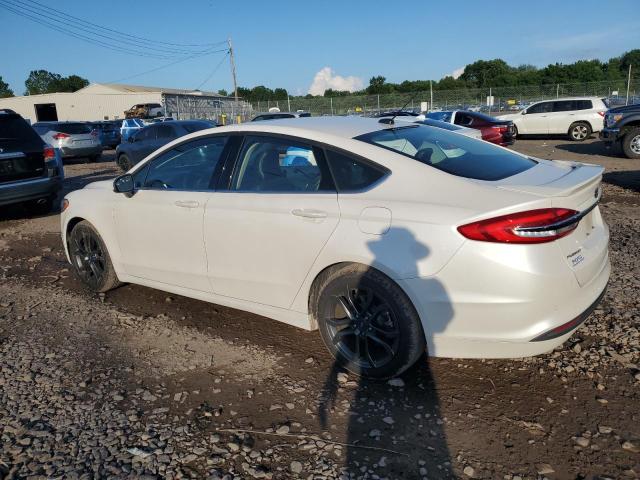 FORD FUSION SE 2018 white  gas 3FA6P0H70JR112974 photo #3