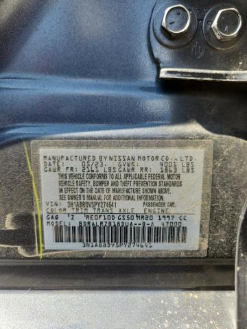 2023 NISSAN SENTRA SR 3N1AB8DV5PY274641