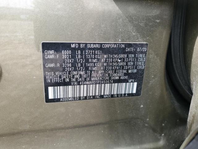 2023 SUBARU ASCENT TOU 4S4WMARD1P3450674