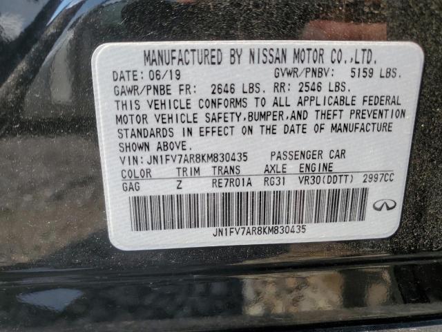 2019 INFINITI Q50 RED SP JN1FV7AR8KM830435