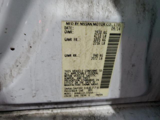 2015 NISSAN ALTIMA 2.5 - 1N4AL3AP3FC166776