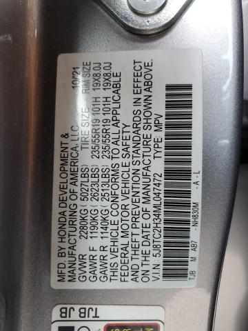 2021 ACURA RDX 5J8TC2H34ML047472