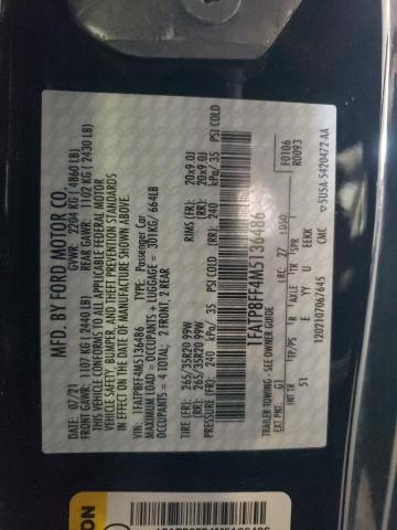 2021 FORD MUSTANG GT 1FATP8FF4M5136486