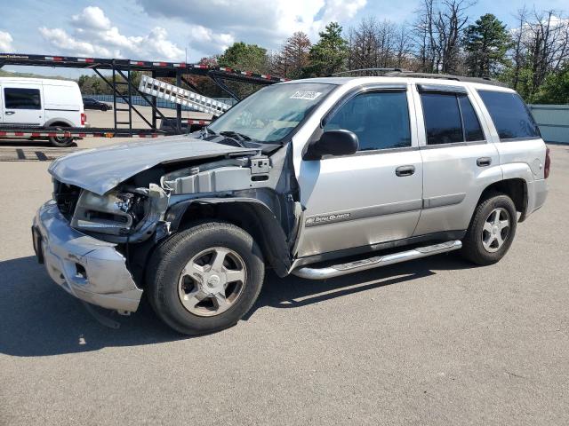 CHEVROLET TRAILBLAZE 2004 silver 4dr spor gas 1GNDT13S642129860 photo #1