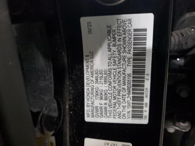 2024 HONDA CIVIC SPOR - 19XFL2H84RE005195