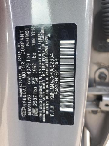 2023 HYUNDAI ELANTRA BL KMHLM4AJXPU052654