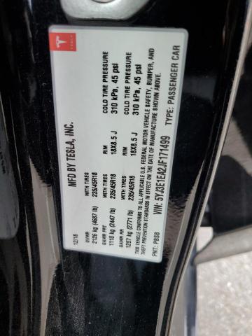 2018 TESLA MODEL 3 5YJ3E1EA2JF171499