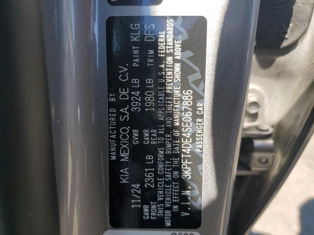 2025 KIA K4 LX 3KPFT4DE4SE067886