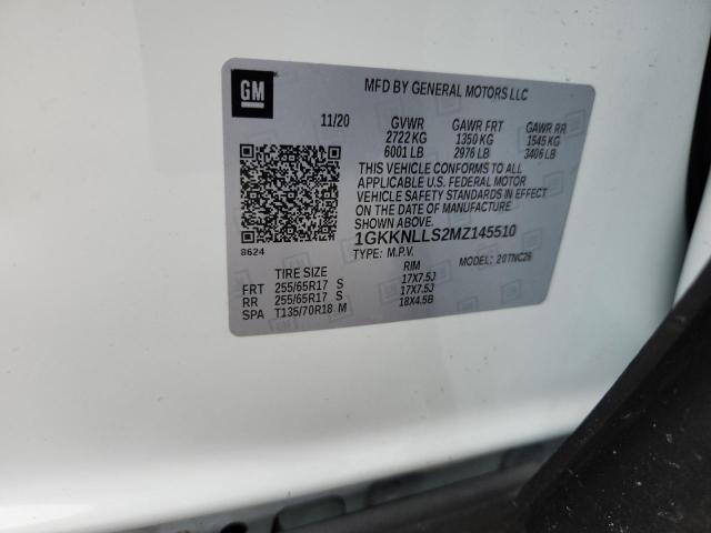 2021 GMC ACADIA AT4 1GKKNLLS2MZ145510