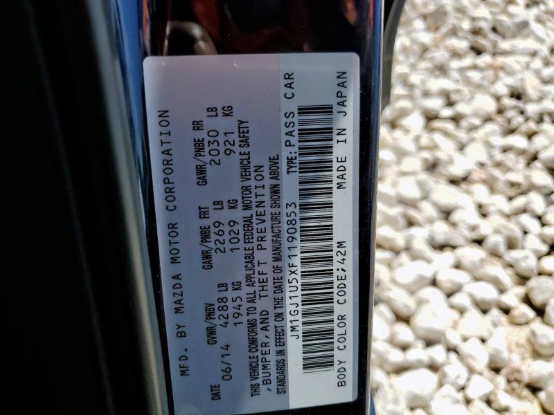 2015 MAZDA 6 SPORT - JM1GJ1U5XF1190853
