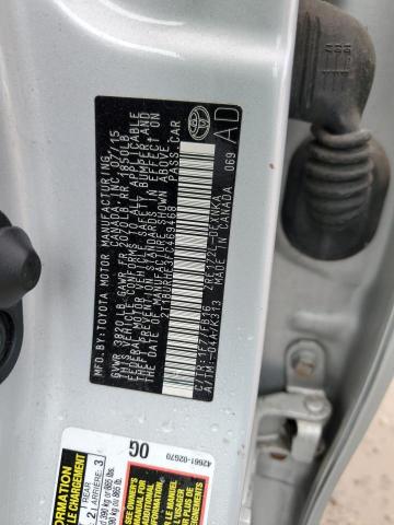 2015 TOYOTA COROLLA L - 2T1BURHE3FC469468