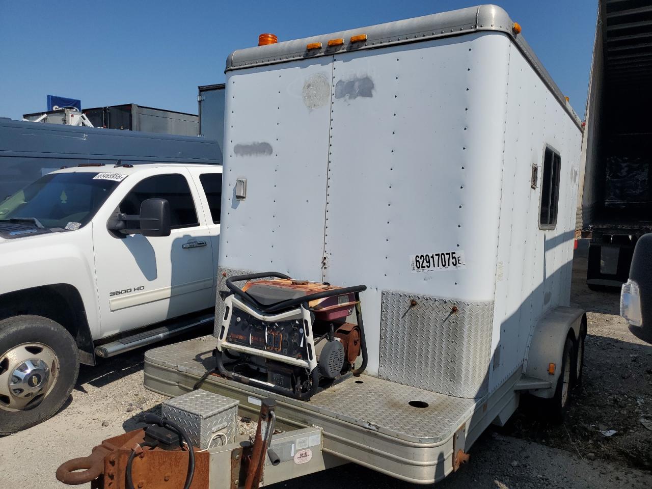 Lot #3304636954 1999 PELSUE TRAILER