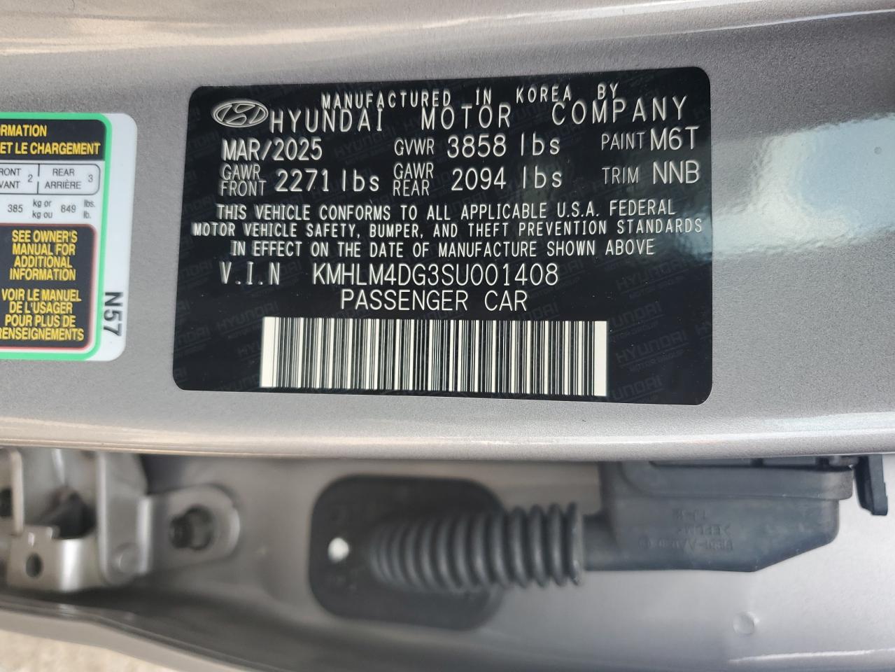 HYUNDAI ELANTRA SEL SPORT