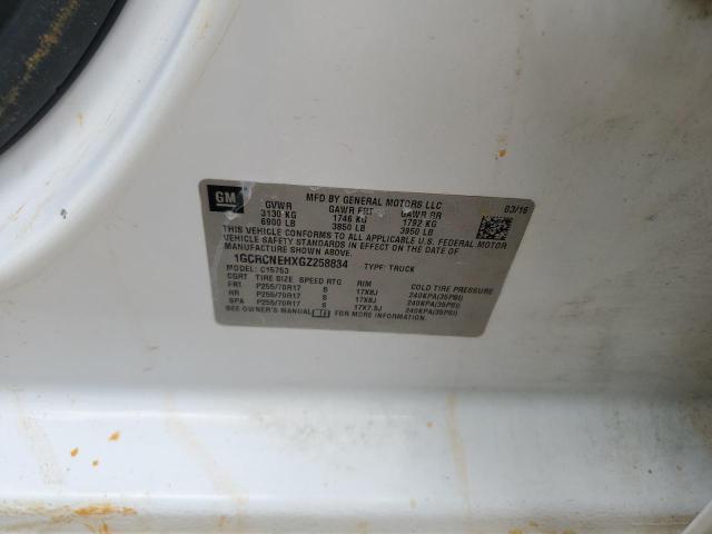 2016 CHEVROLET SILVERADO #3291348137