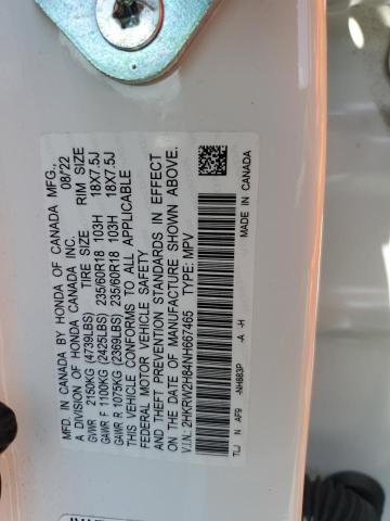 2022 HONDA CR-V EXL 2HKRW2H84NH667465