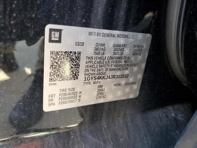 2018 CADILLAC ESCALADE E - 1GYS4KKJ4JR303532