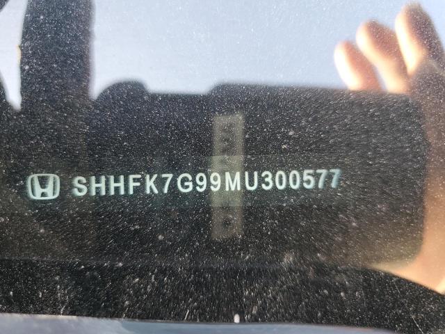 2021 HONDA CIVIC SPOR SHHFK7G99MU300577
