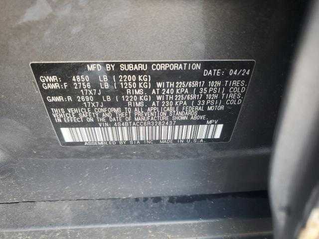 2024 SUBARU OUTBACK PR 4S4BTACC6R3282437