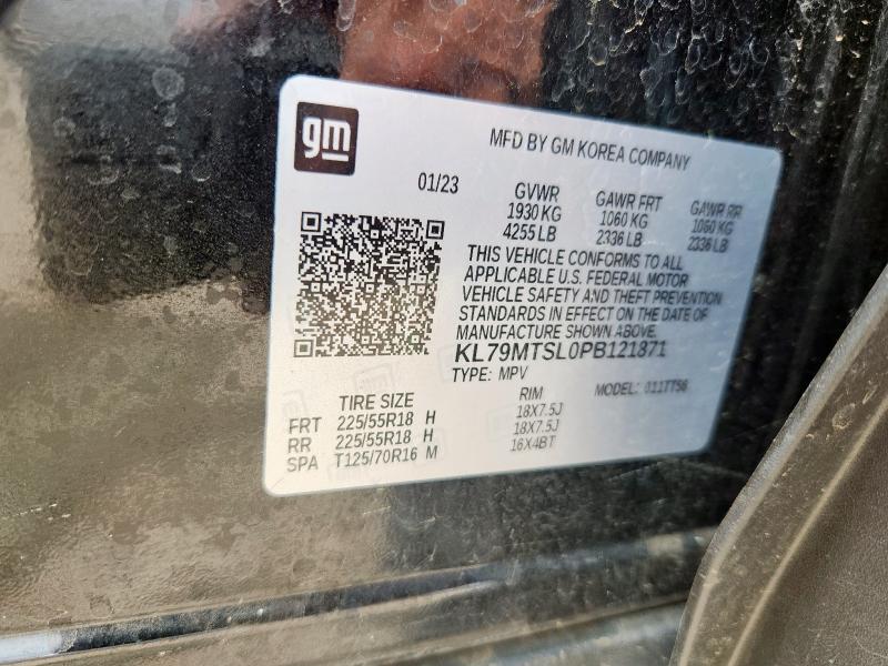 2023 CHEVROLET TRAILBLAZE KL79MTSL0PB121871