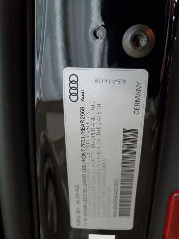 2019 AUDI S5 PREMIUM WAUB4CF55KA097823