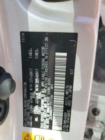 2015 LEXUS NX 200T JTJYARBZ0F2001546