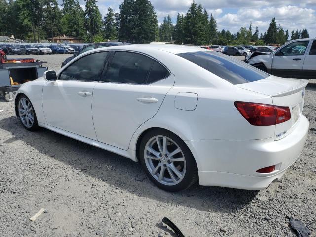 LEXUS IS 350 2006 white  gas JTHBE262X62002591 photo #3