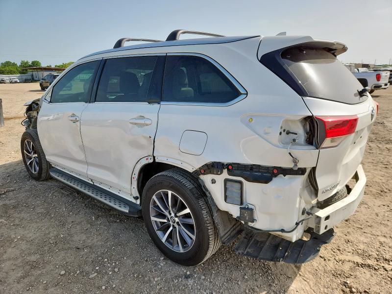 Vin: 5tdkzrfh6ks559584, lot: 63245505, toyota highlander se 20192