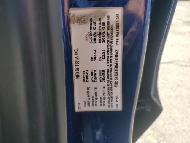2019 TESLA MODEL 3 - 5YJ3E1EB6KF450528