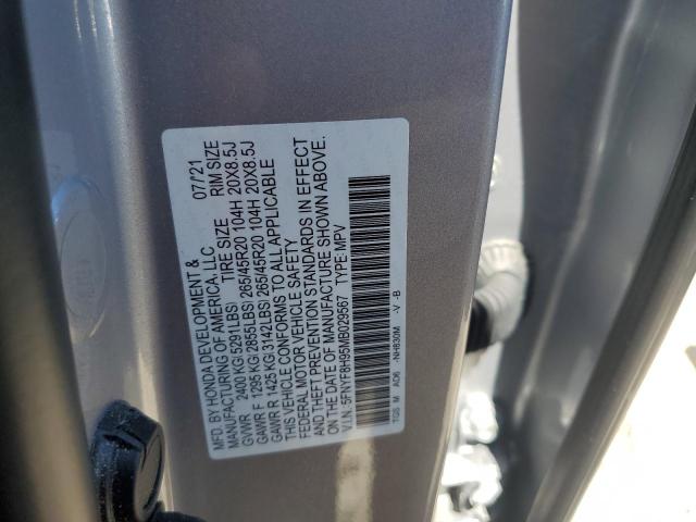 2021 HONDA PASSPORT T 5FNYF8H95MB029567