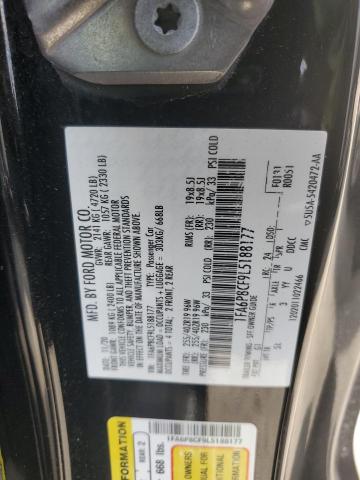 2020 FORD MUSTANG GT 1FA6P8CF9L5188177