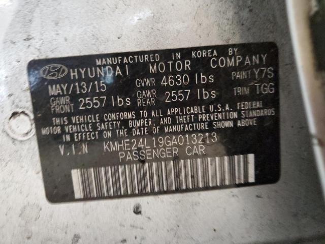 2016 HYUNDAI SONATA HYB - KMHE24L19GA013213