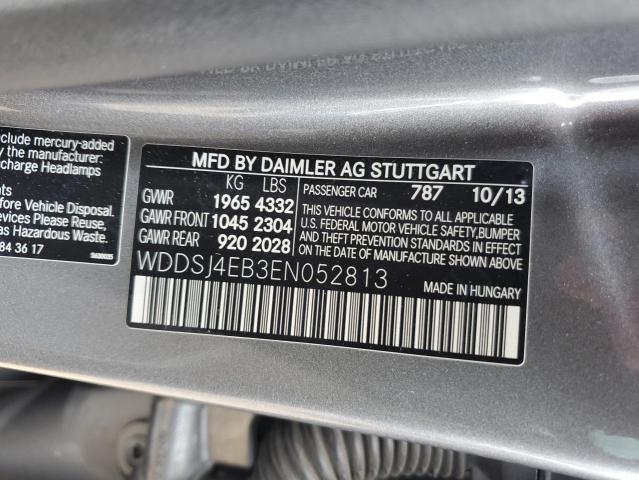 2014 MERCEDES-BENZ CLA 250 - WDDSJ4EB3EN052813