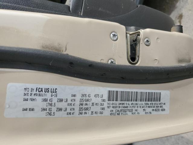 2016 JEEP PATRIOT LA 1C4NJRFB3GD776335