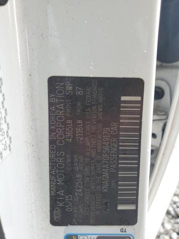 2015 KIA OPTIMA LX KNAGM4A70F5649179