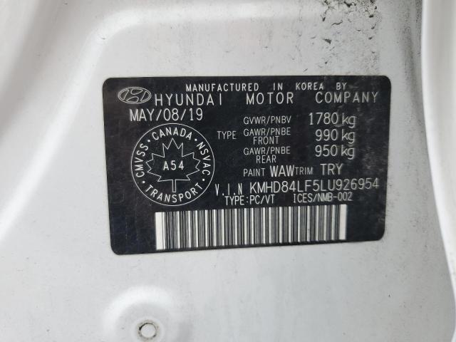 2020 HYUNDAI ELANTRA SE - KMHD84LF5LU926954
