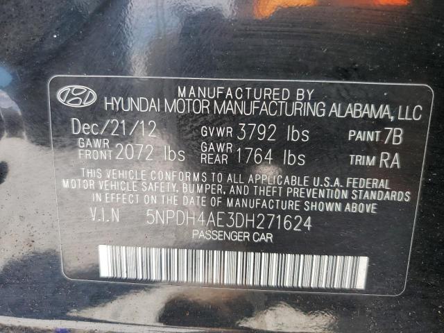 2013 HYUNDAI ELANTRA GL - 5NPDH4AE3DH271624