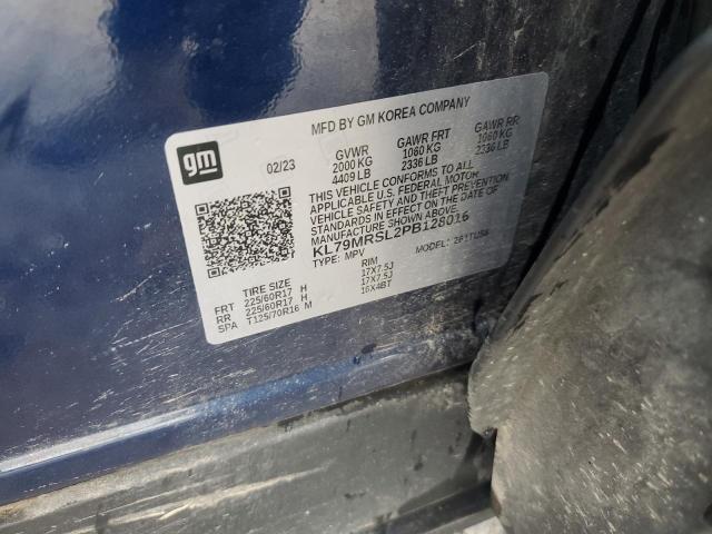 2023 CHEVROLET TRAILBLAZE KL79MRSL2PB128016