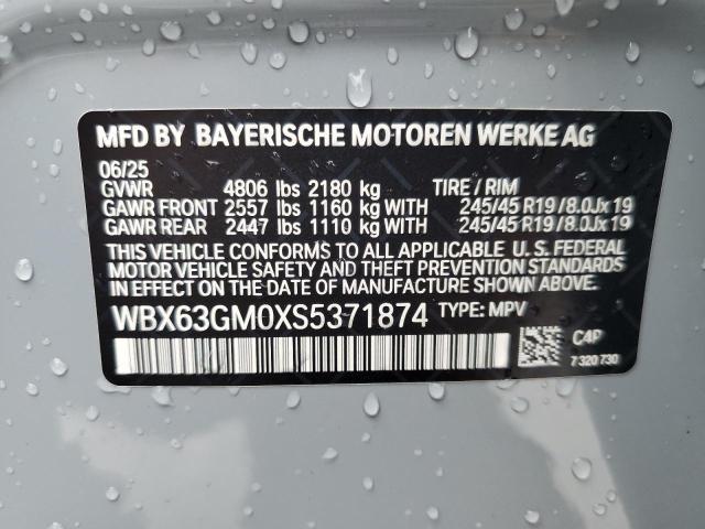 2025 BMW X2 XDRIVE28I WBX63GM0XS5371874