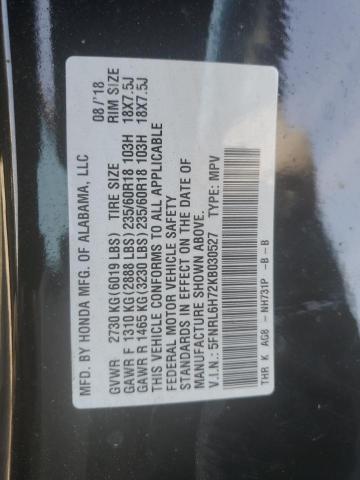 2019 HONDA ODYSSEY EX 5FNRL6H72KB030527