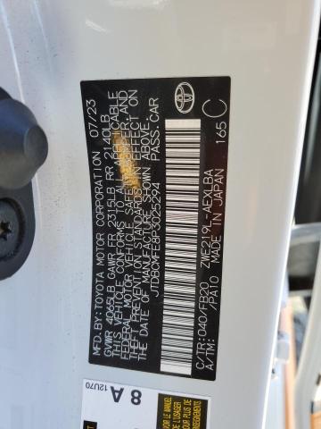 2023 TOYOTA COROLLA LE JTDBCMFE8P3025294