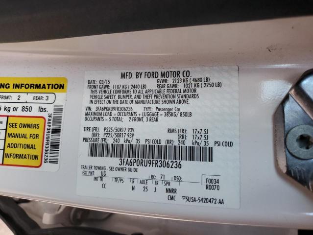 2015 FORD FUSION TIT - 3FA6P0RU9FR306236